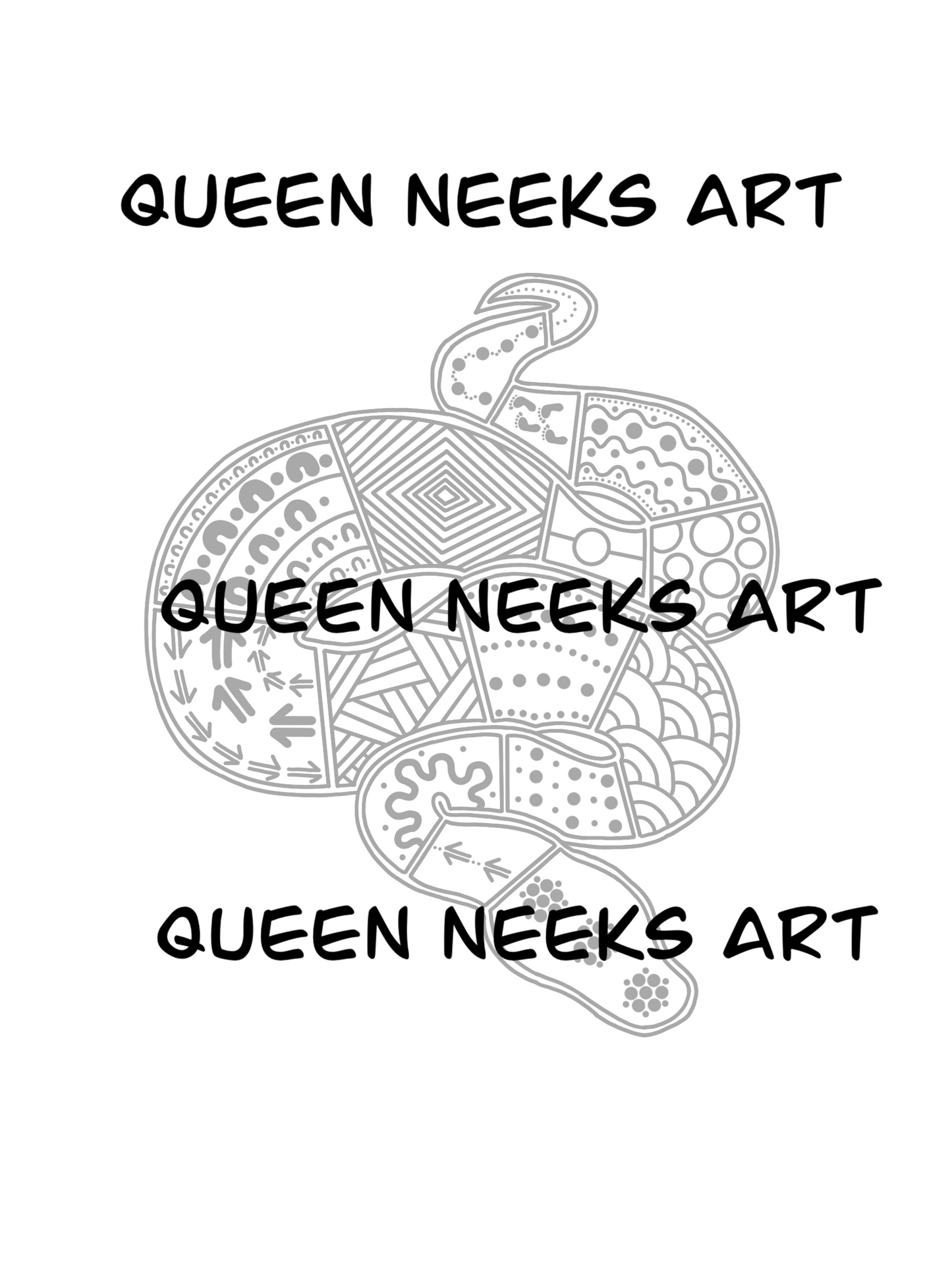 Indigenous Tattoo “Snake #3”