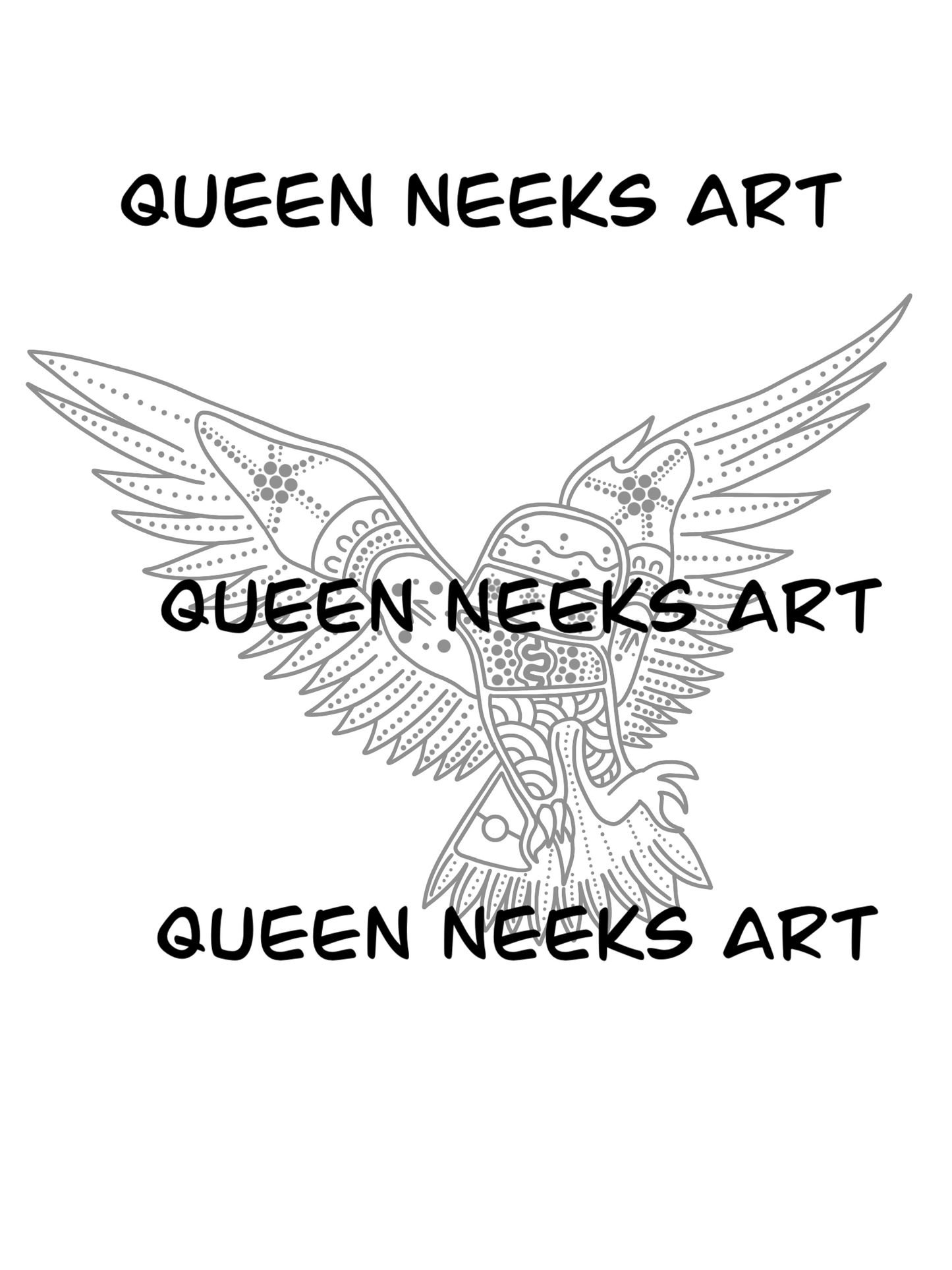 Indigenous Tattoo “Owl #3”