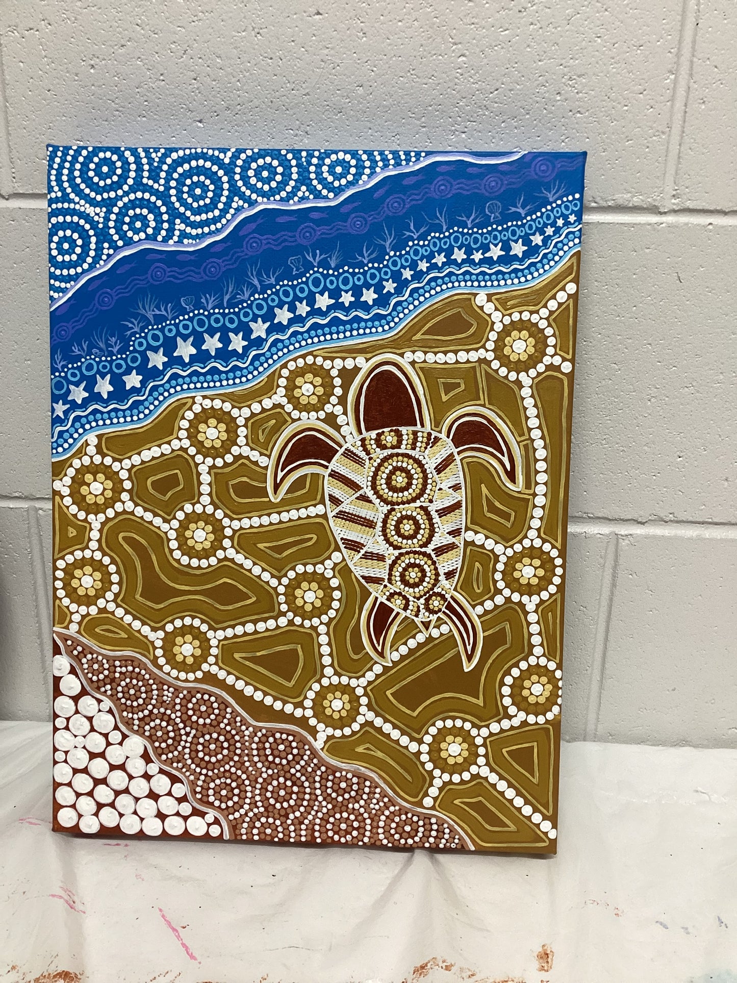 Aboriginal Artwork - Mother Turtle