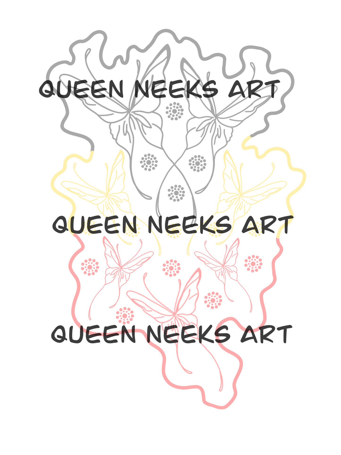 Aboriginal Tattoo - Butterfly #1