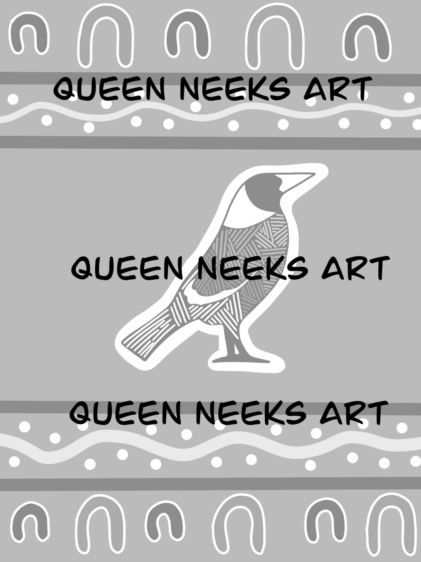 Digital Download- Black Magpie