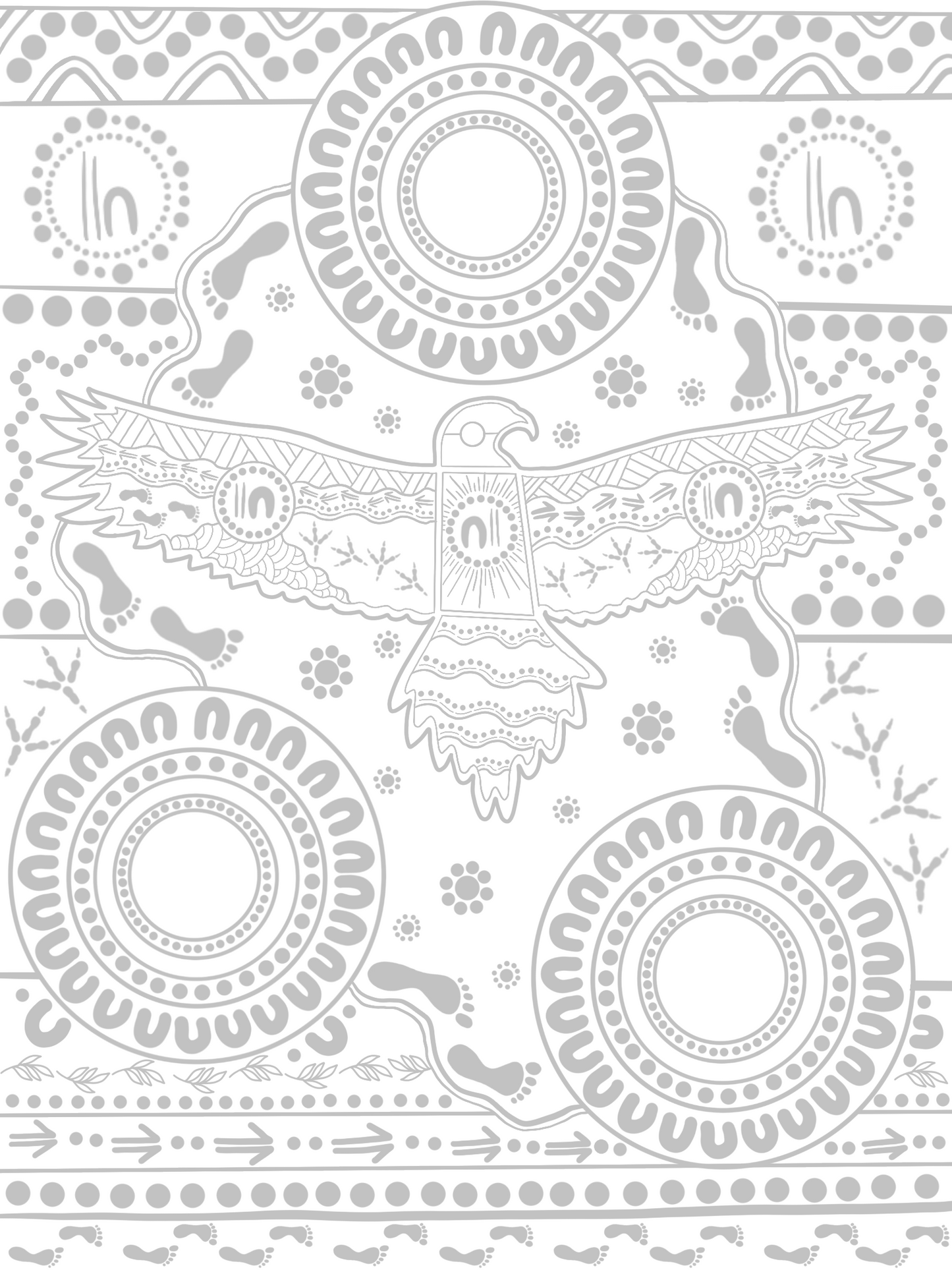 Tattoos - Aboriginal Eagle Sleeve