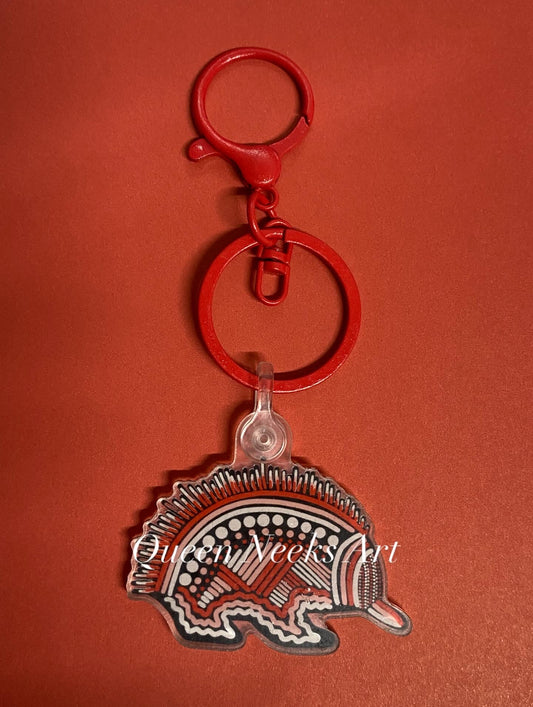 Keychains “Red Echidna”