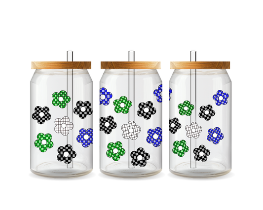 Aboriginal 16oz Tumbler “TSI flowers”