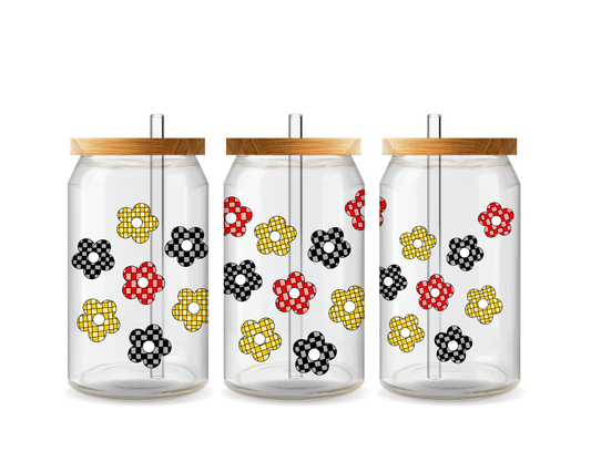 Aboriginal 16oz Tumbler “aboriginal flowers”