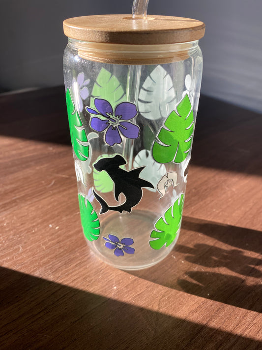 Aboriginal 16oz Tumbler “Shark Turtle Dugon”