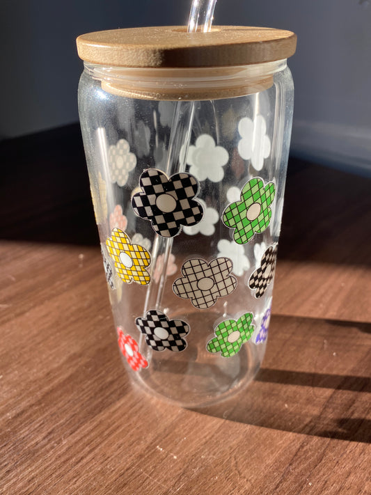 Aboriginal 16oz Tumbler “TSI & Aboriginal Flowers”