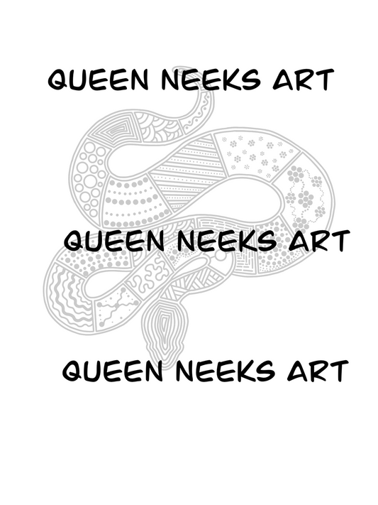 Indigenous Tattoo “Snake #2”