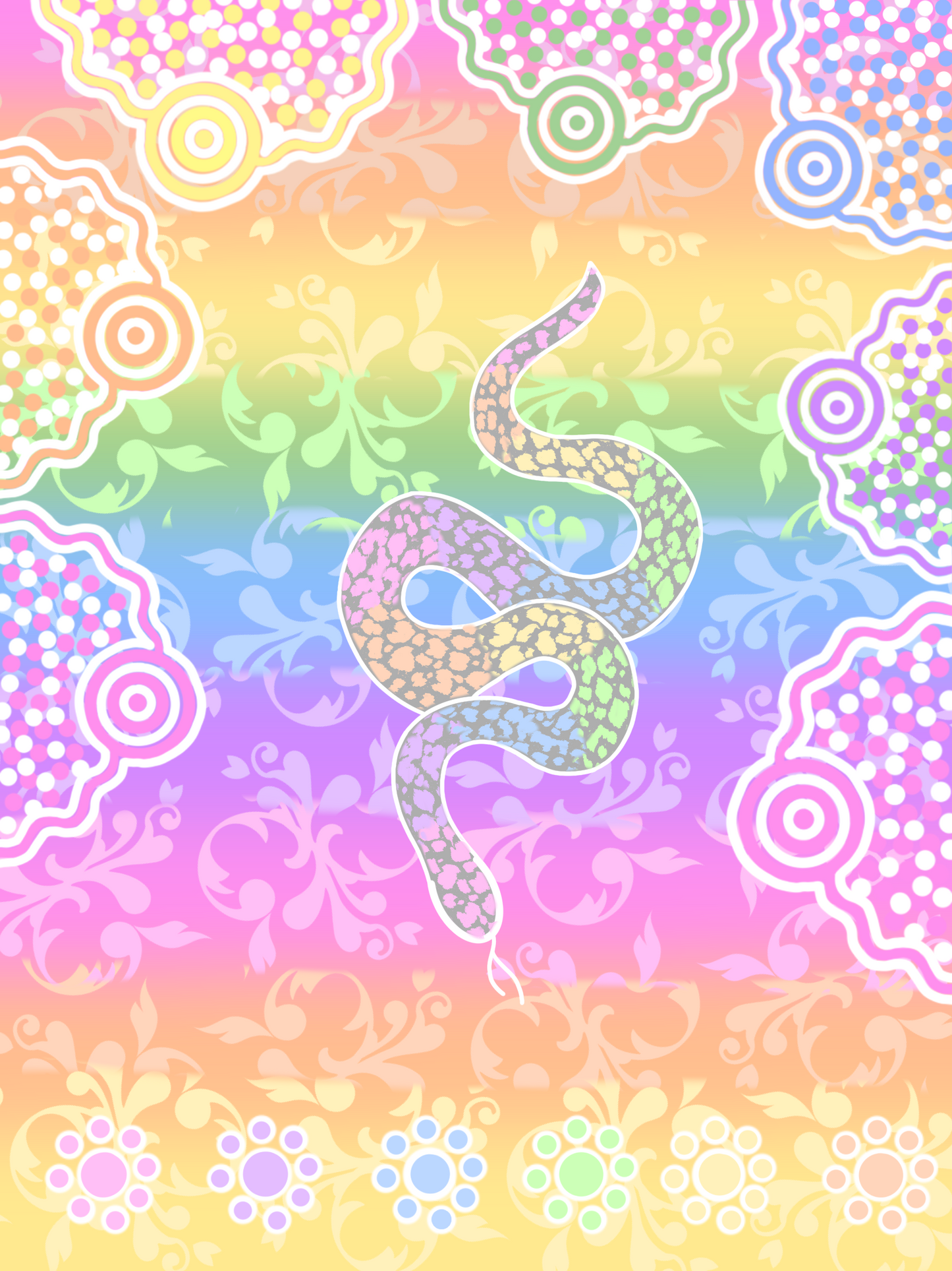 Digital Download - Rainbow Snake