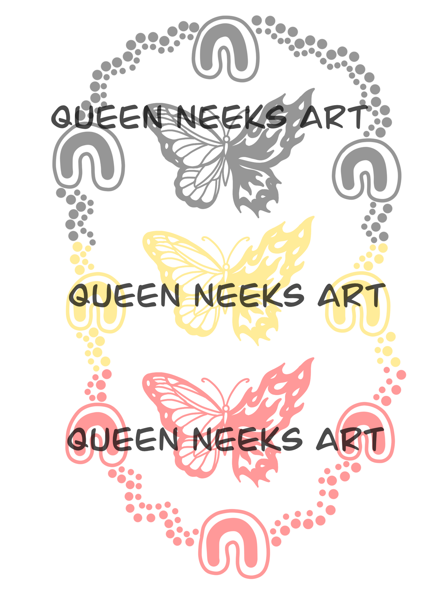 Aboriginal Tattoo - Butterfly #2