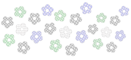 UVDTF WRAP - TSI flowers