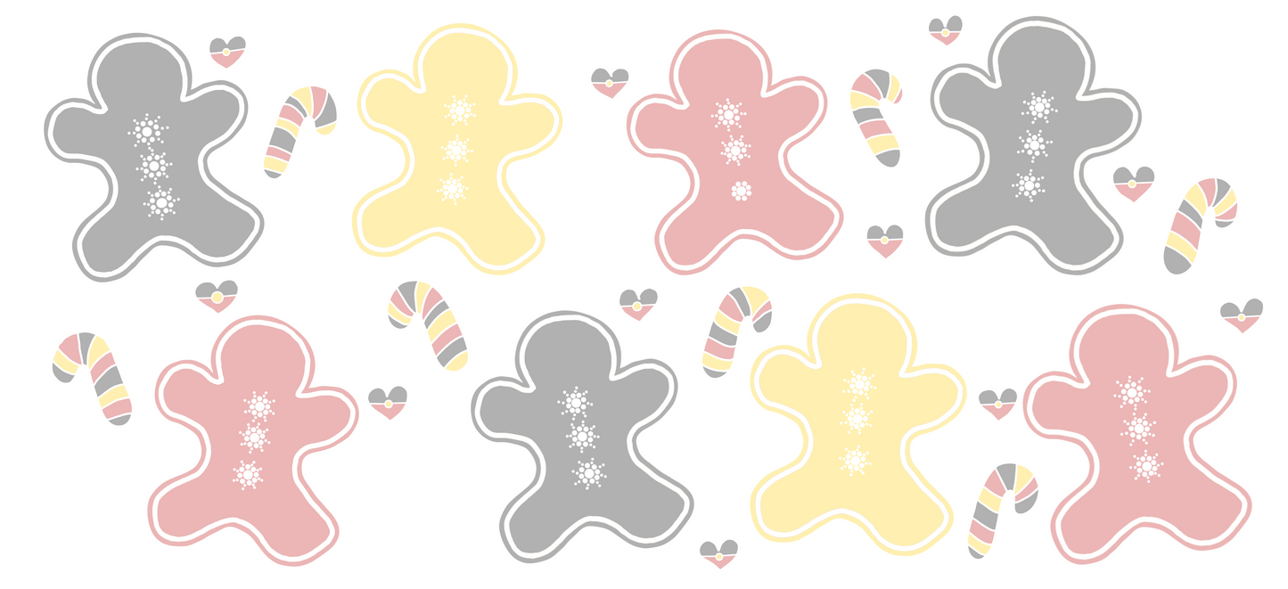 UVDTF WRAP- Aboriginal Gingerbread Man