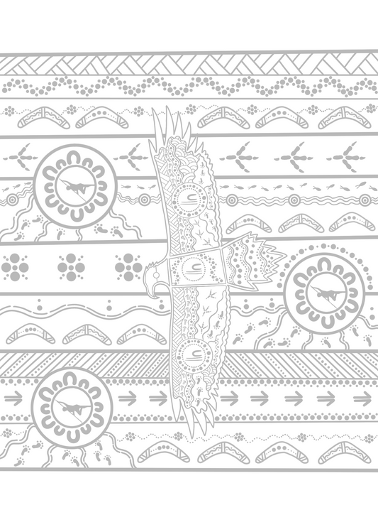 Aboriginal Tattoo - Eagle Sleeve Tattoo