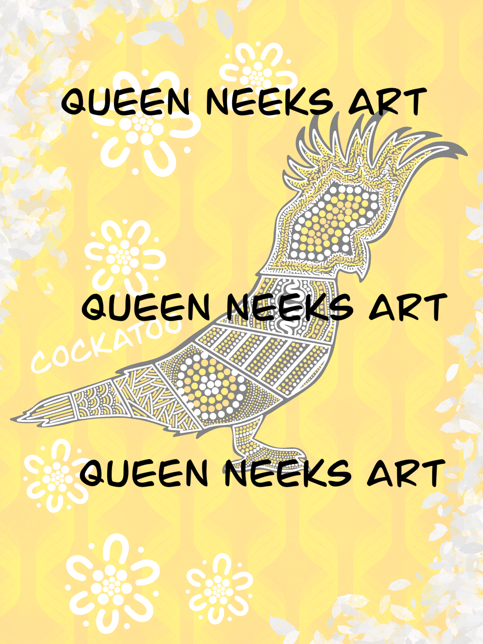 Digital Download-Yellow Cockatoo
