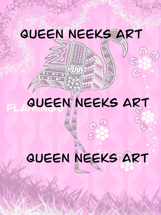 Digital Download- Pink Flamingo