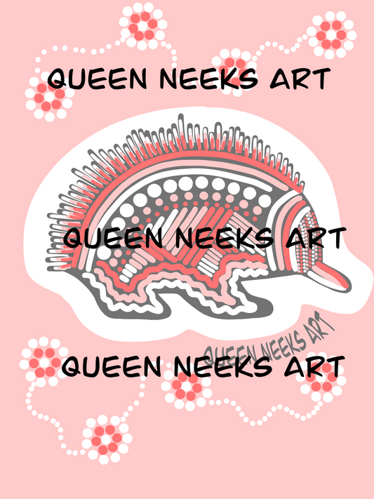 Digital Download - Red Echidna