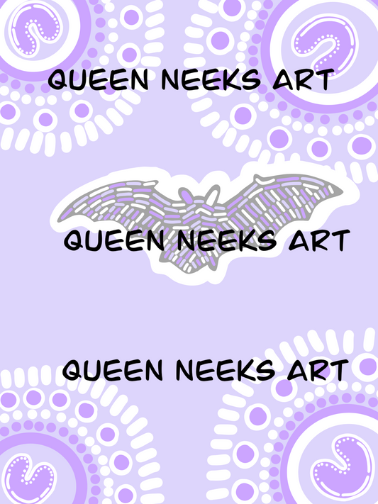 Digital Download- Purple Bat